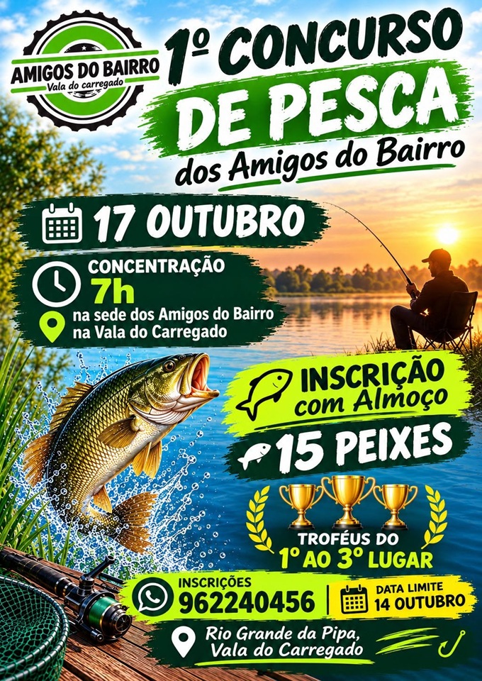 1º Concurso de Pesca dos Amigos do Bairro